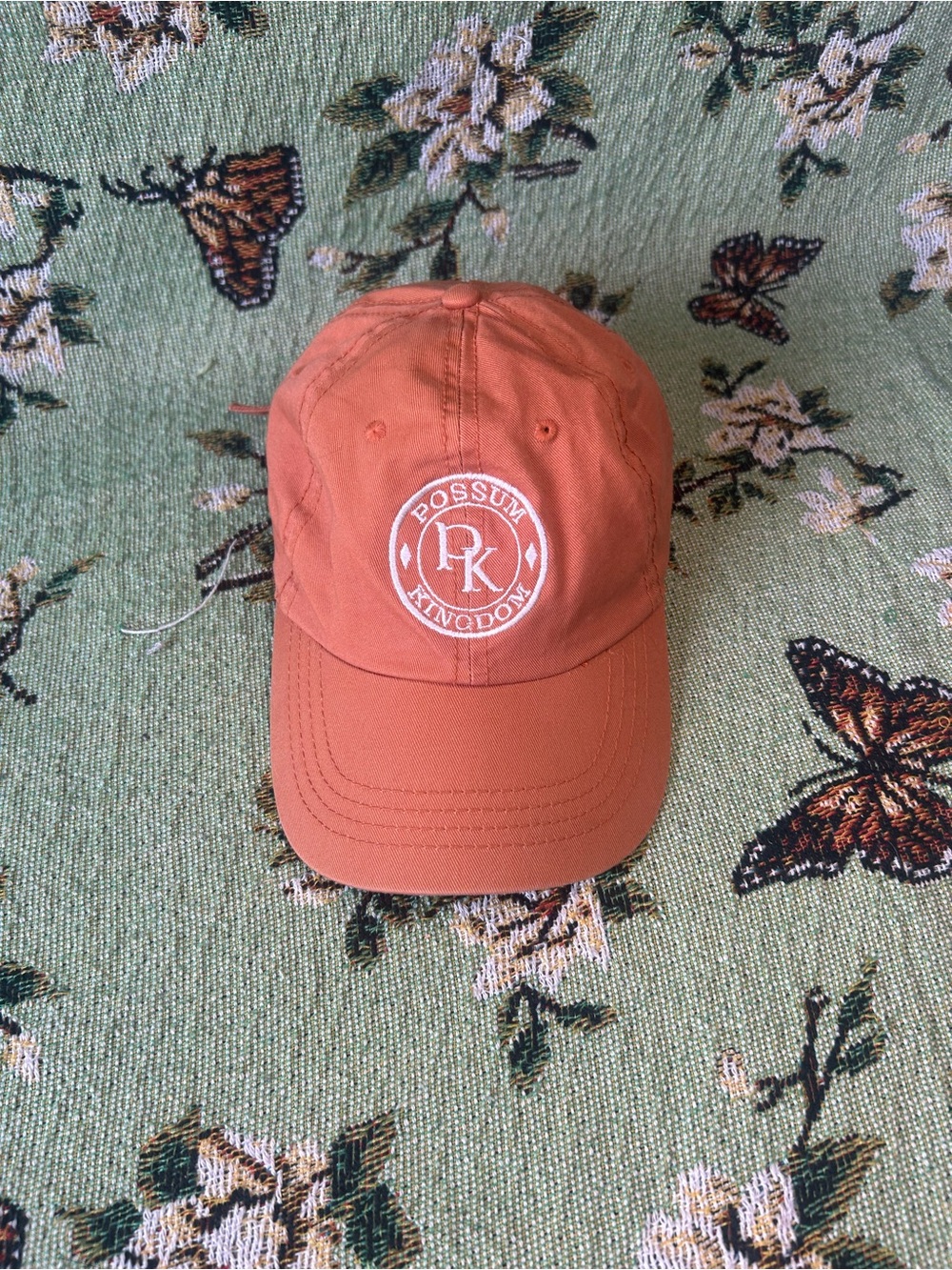 Possum Kingdom Adjustable Orange Dad Hat